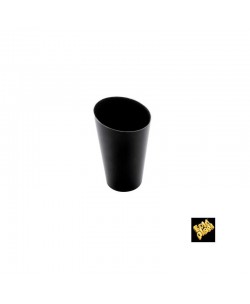 Set 25 vaso conico alto Fingerfood negro ps