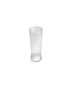 Vaso tubo plástico irrompible transparente